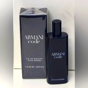 CODE EDT 0.5 OZ TRAVEL FOR MEN Giorgio Armani PERFECT FOR FATHER'S DAY
